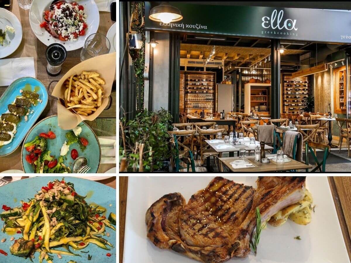 Ella Greek Cooking food place near Syntagma