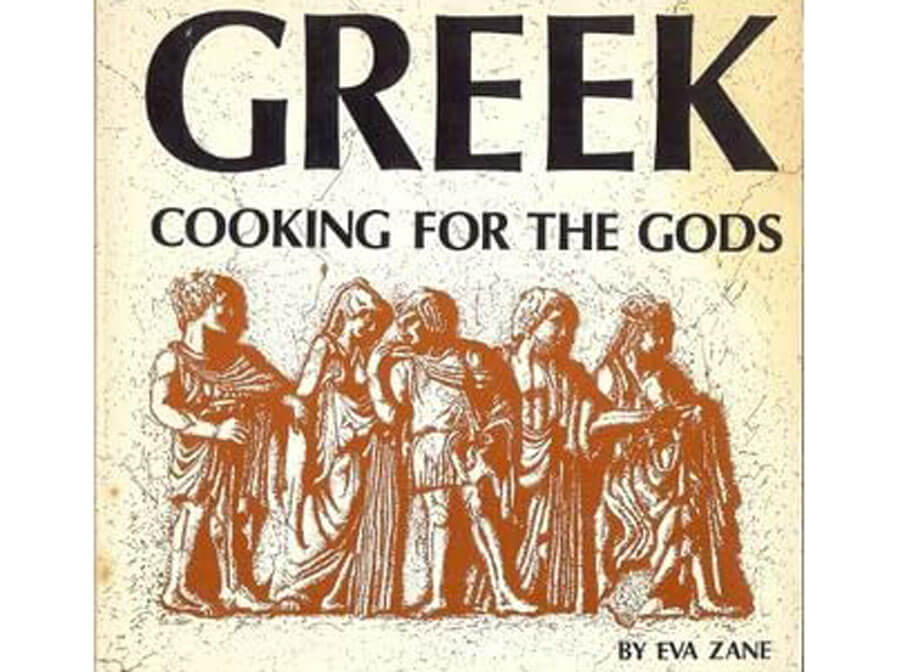 Cover of the “Greek Cooking for the Gods” cookbook