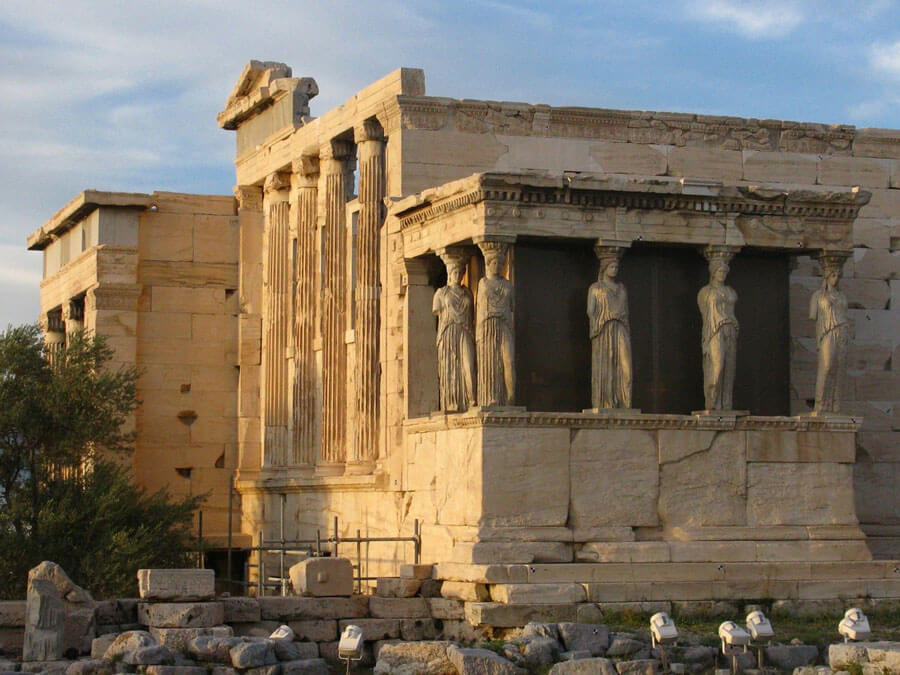 The Caryatids of Erechtheion