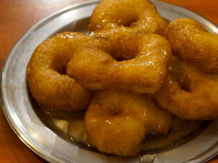 Traditional loukoumades in Athens