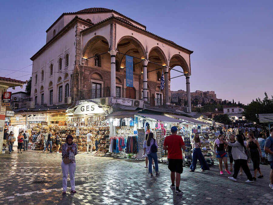 The Tzistarakis Mosque in Monastiraki square