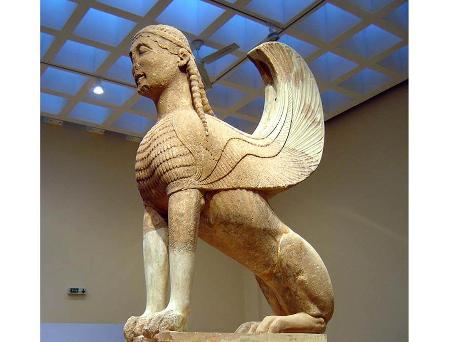 Statue of the Sphinx of Naxos