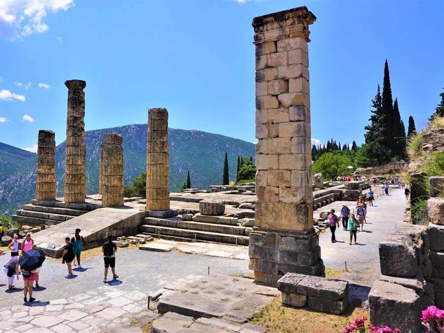 The Temple of Apollo today