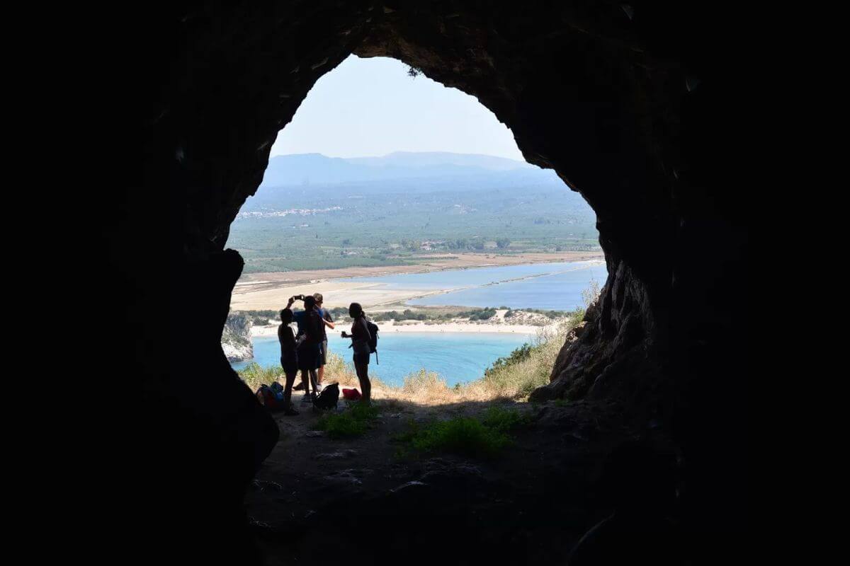 Christopher Nolan's The Odyssey movie Nestor's Cave - Cyclops Cave in The Odyssey movie by Nolan