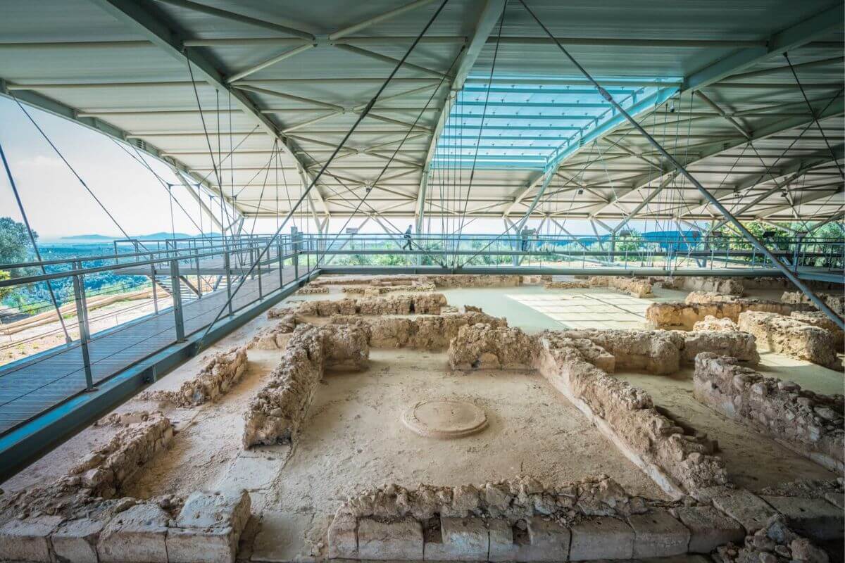 Homer's Odyssey The Palace of Nestor in Pylos