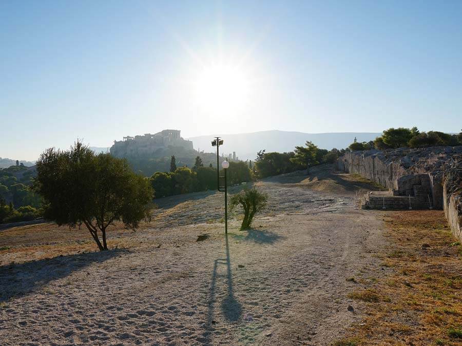 Morning in Pnyx - One day in Athens