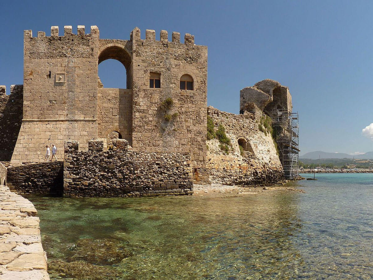 The castle of Methoni