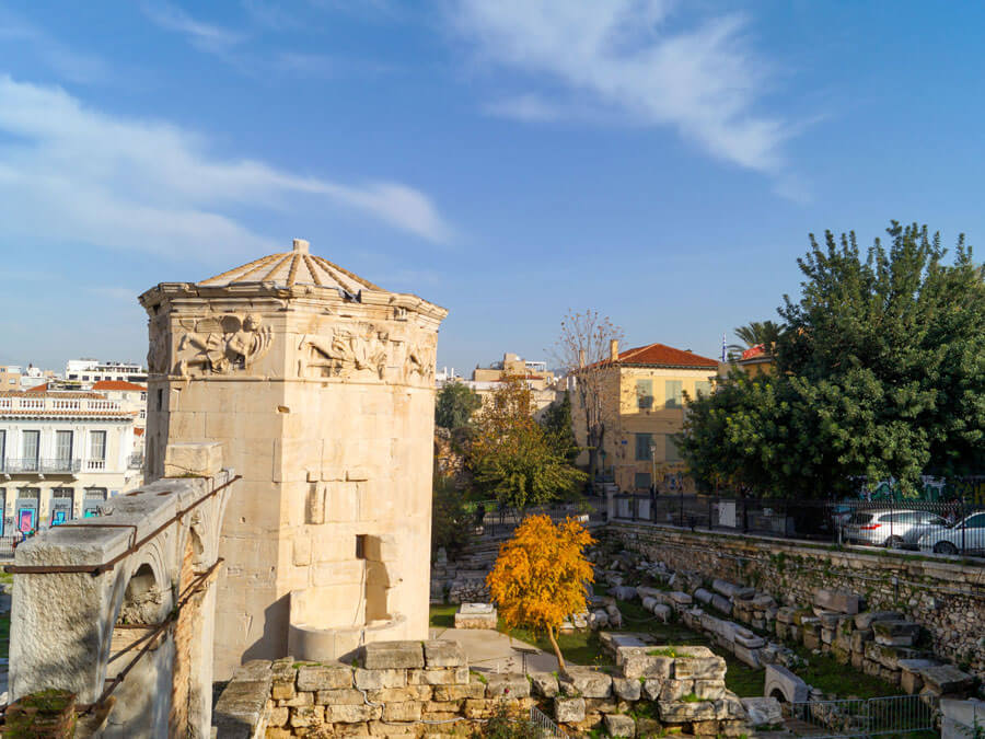 The Tower of Winds in Athens