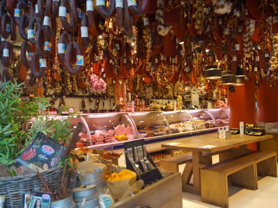 Local market in Athens