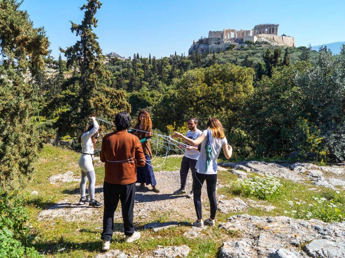 <a target='_blank' href=']https://greektraveltellers.com/themed-tours/all-themed-tours/goddess-athena-and-her-people-a-journey-into-time'>Experiential tour on Philoppapos Hill</a>