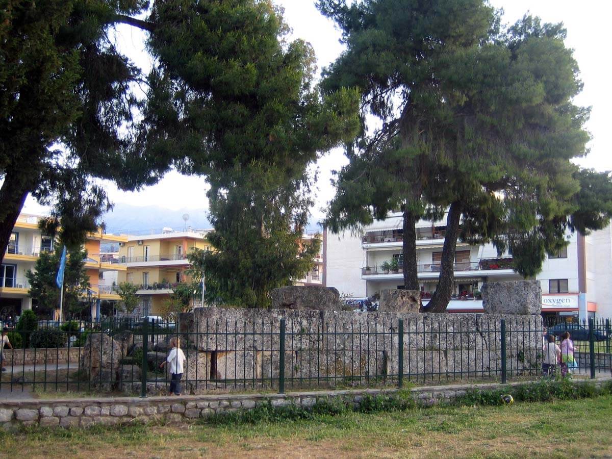 The tomb of Leonidas in Sparta
