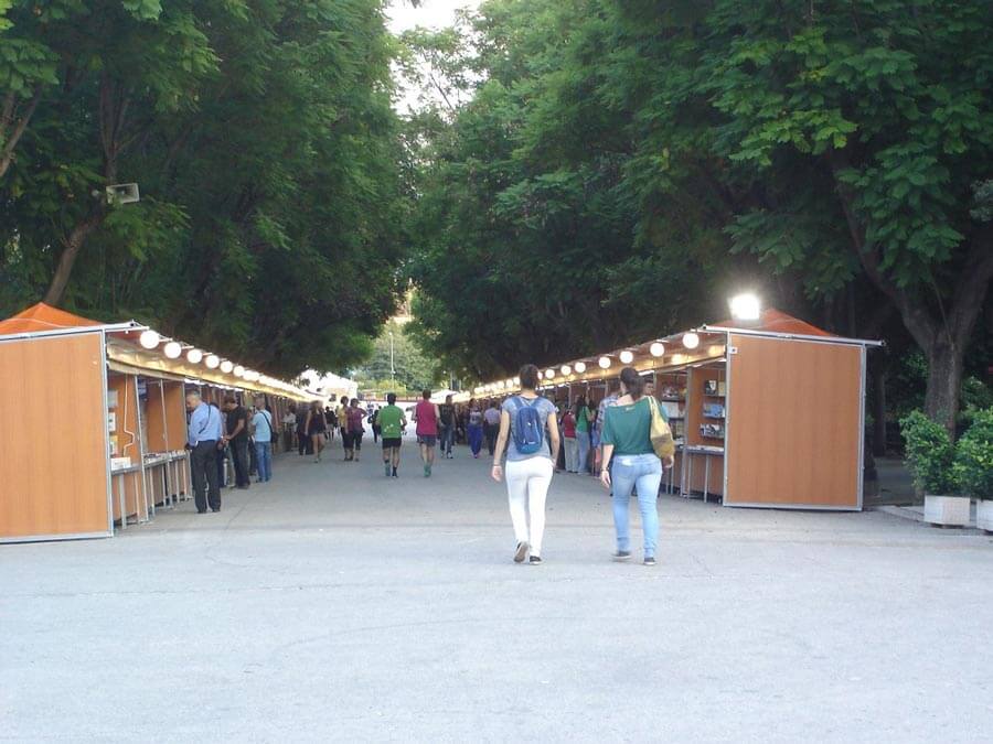 Book festival in Zappeion, Athens