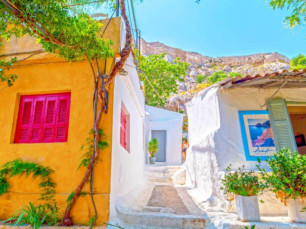 Anafiotika neighborhood