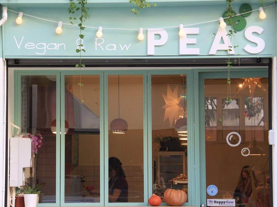 Vegan food spot near Acropolis