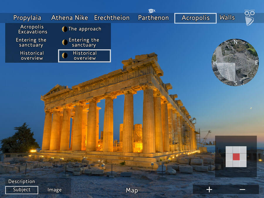 Virtual tour of the Acropolis