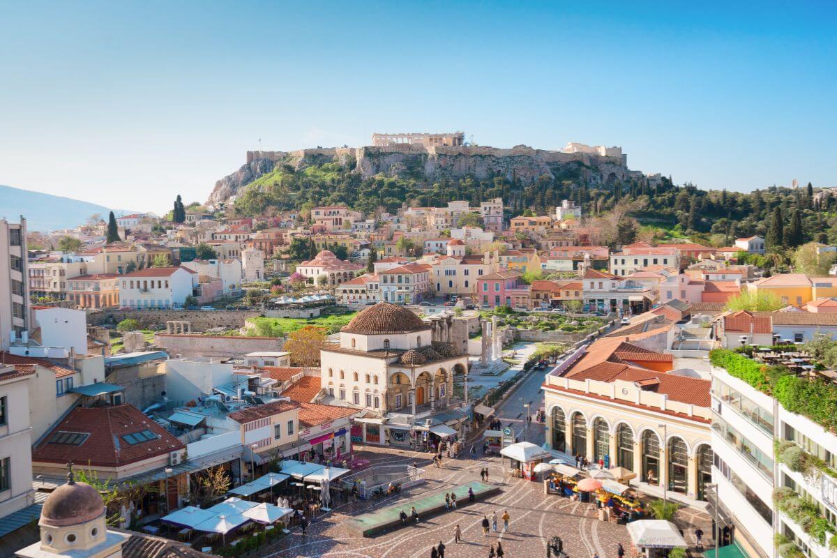 Athens Greece trip in winter