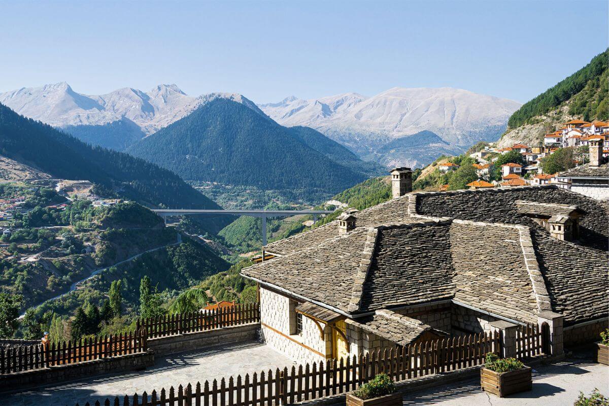 Metsovo in winter