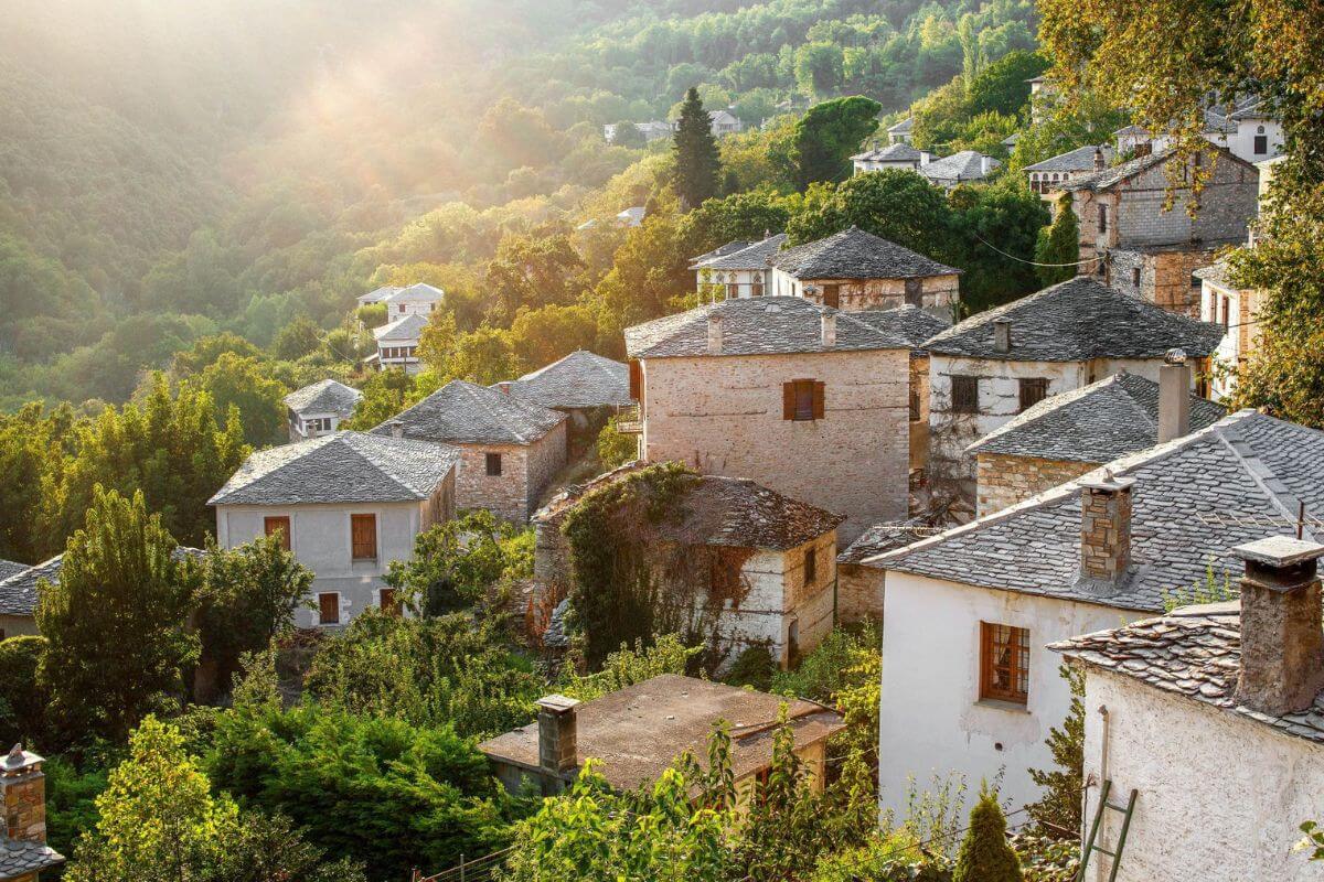 Pelion in winter