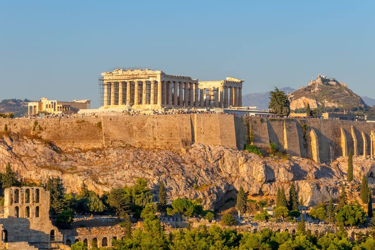 Acropolis of Athens mythology tour Homer