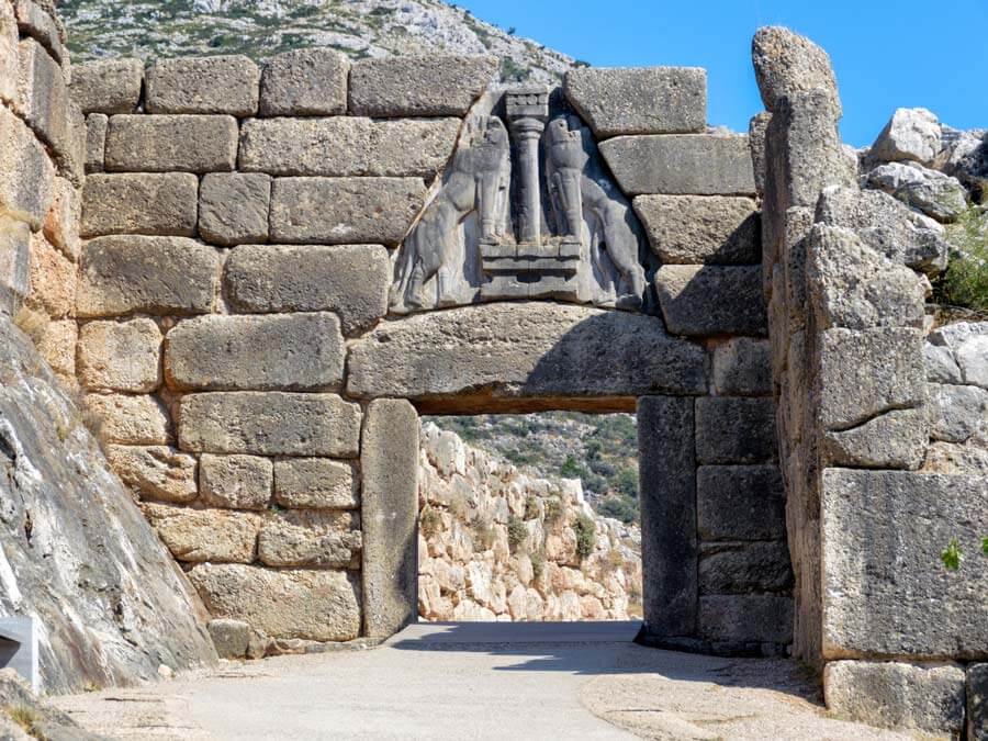 Mycenae lions gate