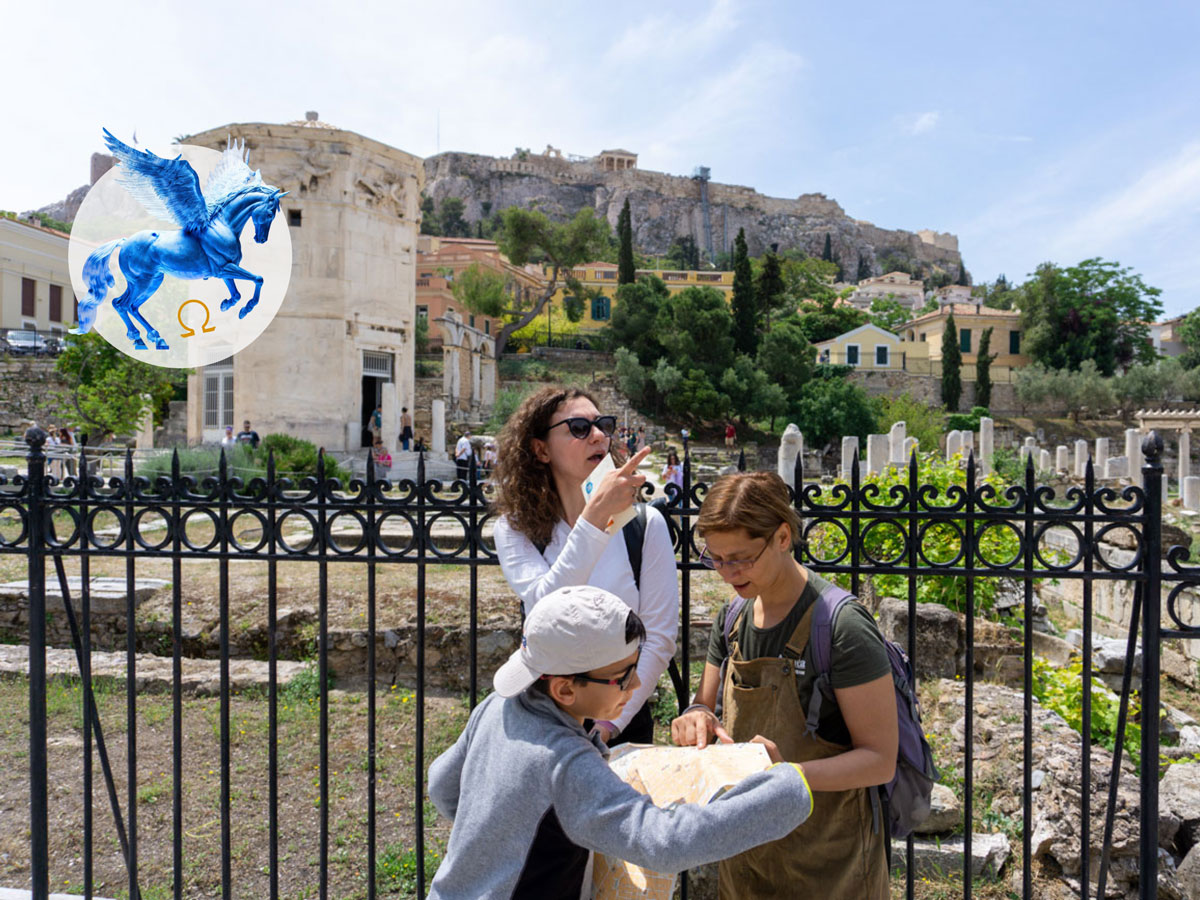 Athens Percy Jackson tour for families