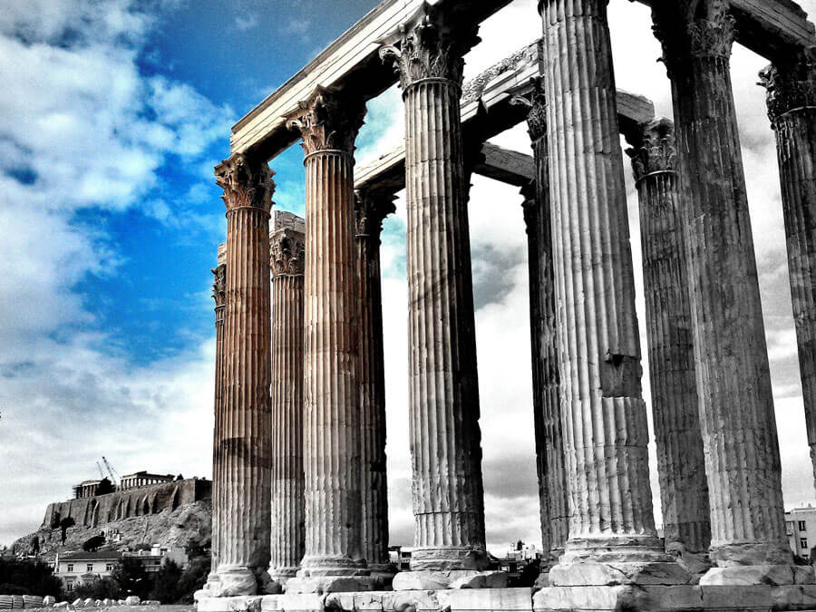 Temple of Olympian Zeus, Athens
